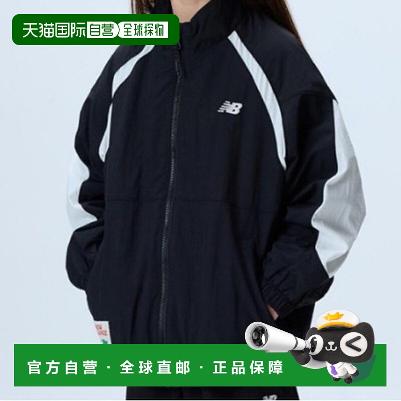 韩国直邮NEW BALANCE 儿童风衣 HQK NK9AF1301U-19 拼色网眼风衣