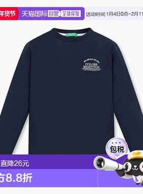 韩国直邮BENETTON儿童童装T恤QATS09411NY