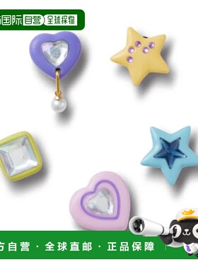 韩国直邮crocs 用于炫目游戏的 5 件套 Jibbits 10015543