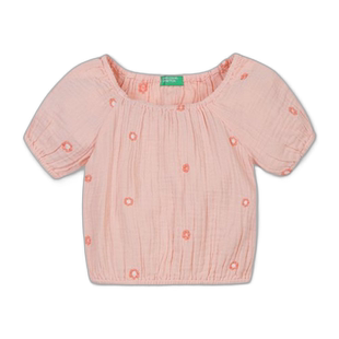 韩国直邮BENETTON儿童童装T恤50BTCQ018CO潮流穿搭时尚透气高级感