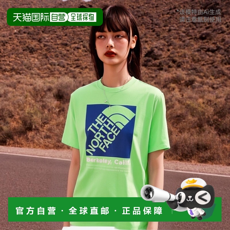 韩国直邮THE NORTH FACE 户外运动休闲百搭短袖T恤 NT7UP04N北面