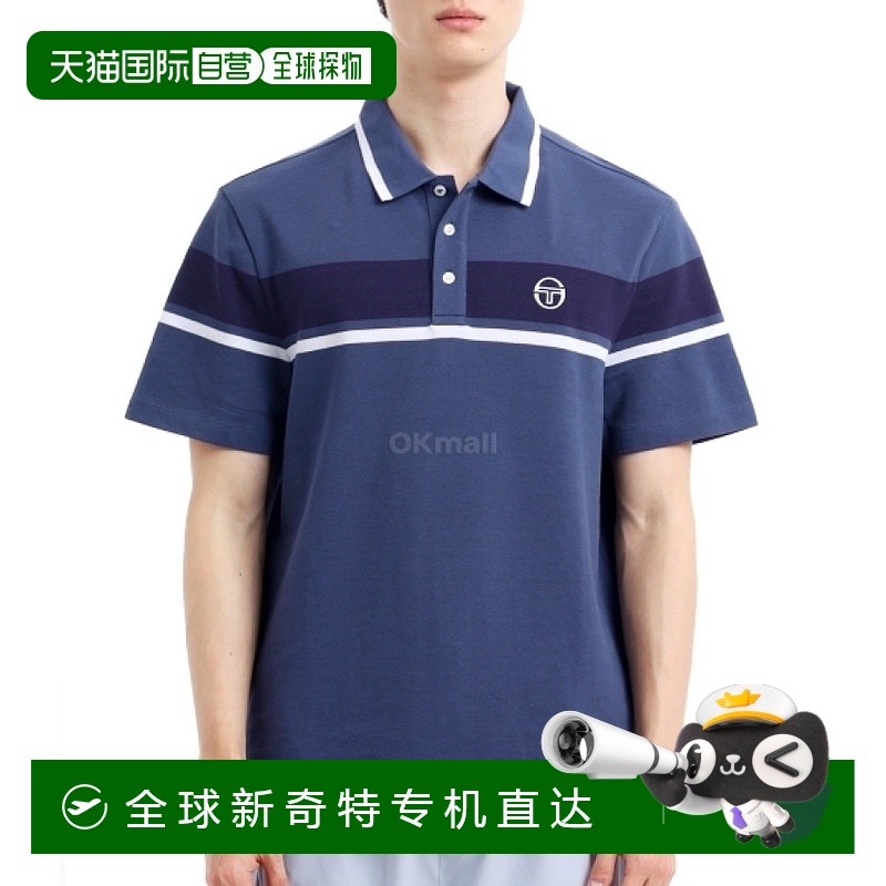 韩国直邮Sergio Tacchini 达玛林多 POLO 衫 (STS25M50459-ECLIPS