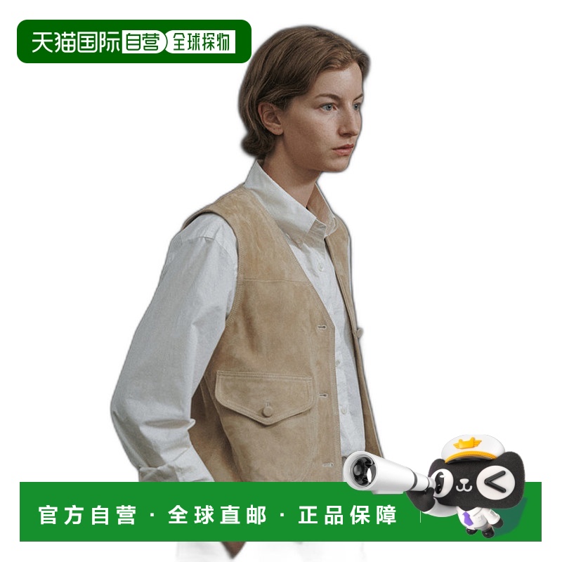 韩国直邮NOTHING WRITTEN正品棉马甲303920242Loi suede vest (Li