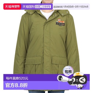 1h可退 韩国直邮kenzo 儿童 羽绒服