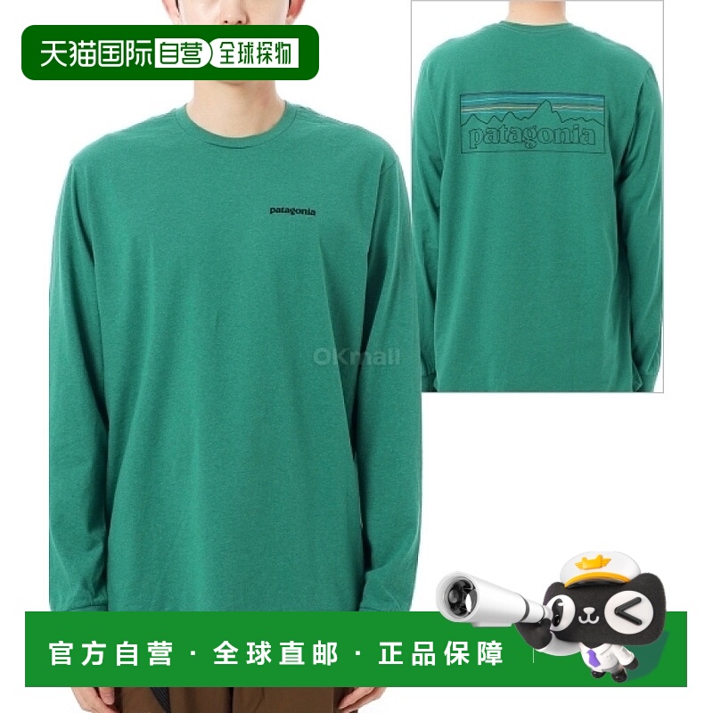 韩国直邮patagonia ML/S P-6 标志责任 T 恤 (38518-POHL) 长袖T