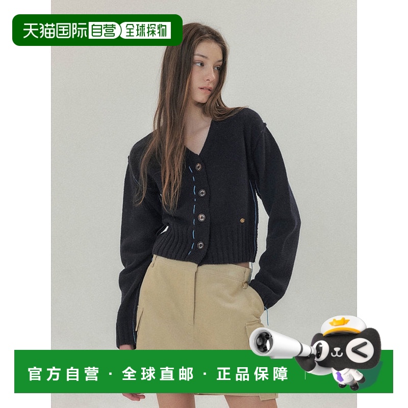 韩国直邮LEMEME法式新款浪漫休闲复古气质女款针织衫306094853