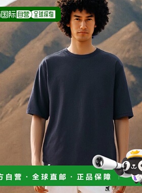 韩国直邮MAHAGRID 运动潮牌男女同款时尚新品百搭t恤MG2DMMT503AN