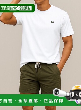 韩国直邮LACOSTE T恤 经典圆领短袖 TH6709-001