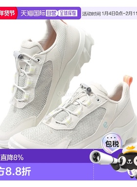 韩国直邮ecco爱步男女款运动鞋白色网面透气舒适跑步减震820263