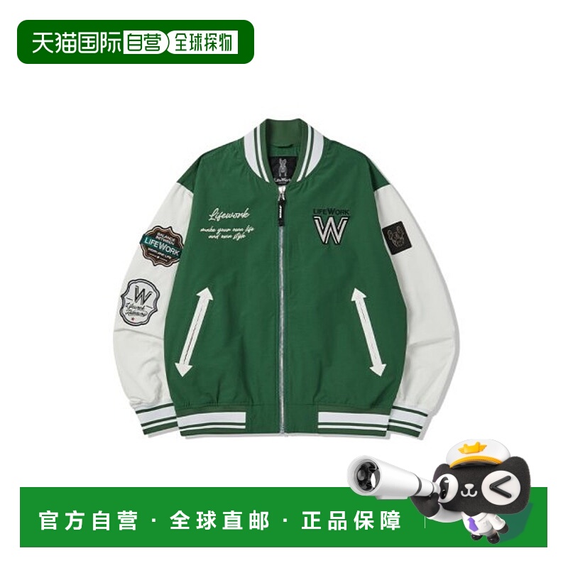韩国直邮LIFEWORK 公用男士运动茄克/外套LW241JP130新款