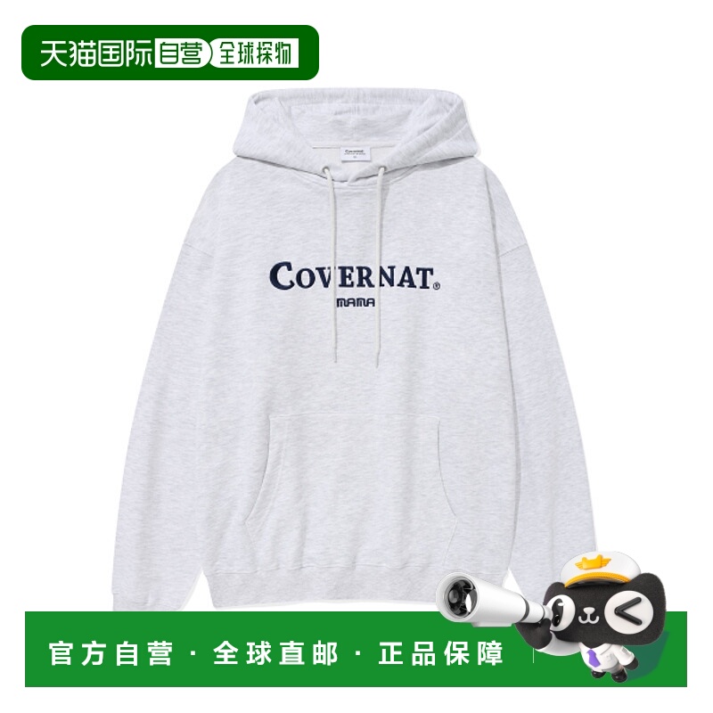 韩国直邮COVERNAT 男士连帽衫CO2403HDM1HG GRAPHIC DTP HOODIE