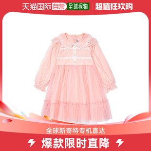 OULLET MODA 连衣裙 韩国直邮Petit MODA铜店 enfant PC捏褶蛋