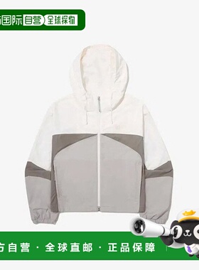 韩国直邮FILA Wheela Windbreaker GQT FS2JKG3153F-SWH 拼色连帽