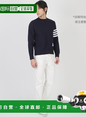 韩国直邮Thom Browne MJT021H 461 4条纹 Loopback针织运动衫