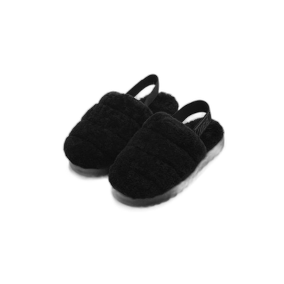 韩国直邮UGG 1121751BLKSUPER FLUFF SLIPPER - BLACK雪地靴女运