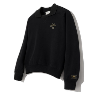 韩国直邮SATUR设计师款大气简约日常休闲个性卫衣SA23FWMT02BK