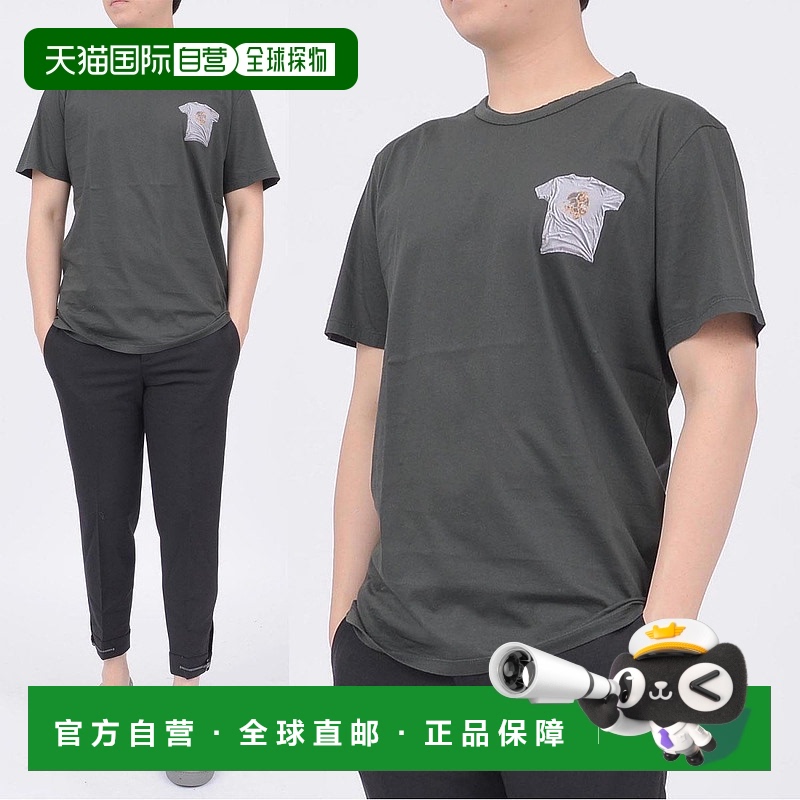 韩国直邮GOLDEN GOOSE [金鹅] 16S/S 男士印花 T恤 (G28MP524_A8_