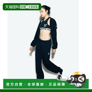 RIBBON 韩国直邮ASIF 外套CA24ASW005BK 女士运动茄克 OPEN CALIE