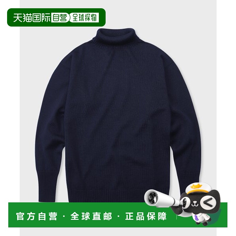 韩国直邮ANDERSEN-ANDERSEN 公用男针织SEAMAN TURTLENECK-Blue