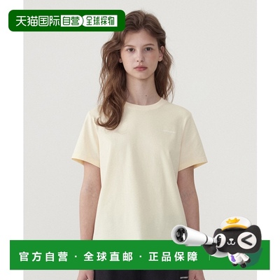 韩国直邮COVERNAT WOMAN 女士女装T恤CO2502STE3BT WOMEN ESSENTIA