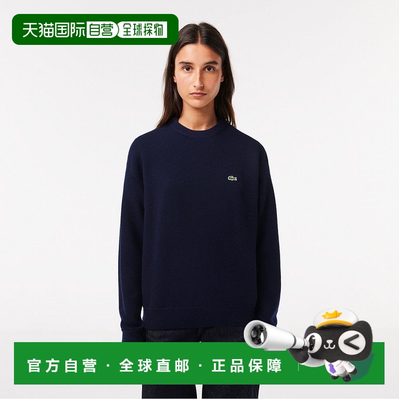 韩国直邮LACOSTE法国鳄鱼 女装毛衣女士AF9551-53N166针织