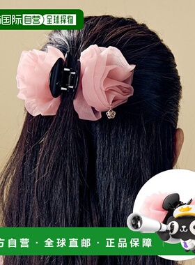 韩国直邮Rosemont [Rosemont] 粉红色玫瑰发卡 RA25B35L抓夹