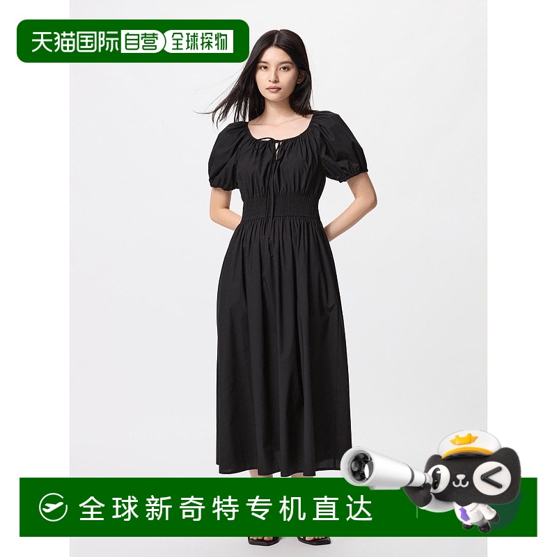 1小时内可退 韩国直邮uniqlo  连衣裙优衣库高档气质时尚百搭显瘦