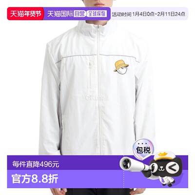 韩国直邮MALBON Peninsula Shell 夹克 (ME0004-WHT-GRY) 风衣/夹