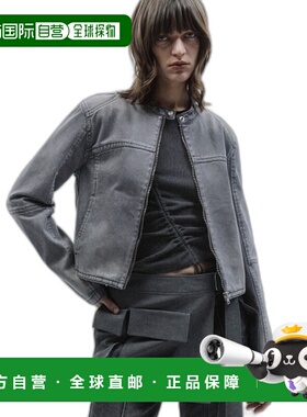 韩国直邮INSILENCE女款街头复古酷帅时髦设计师新款夹克IW2D2JK22