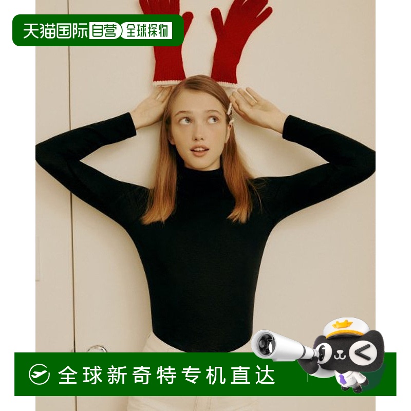韩国直邮GUESS休闲时尚美式复古日常舒适新款上衣OM3K5331_BLK
