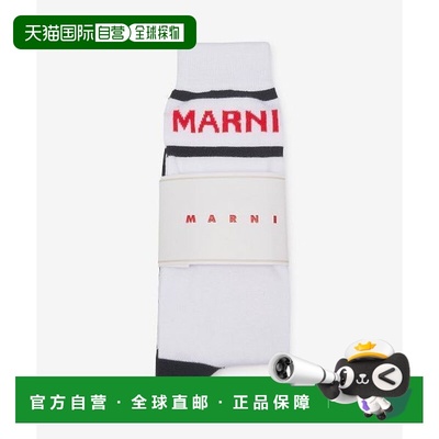 韩国直邮MARNI MARNI 马尼标志袜 - 白色 SKZC0088Q0UFC112V2W01