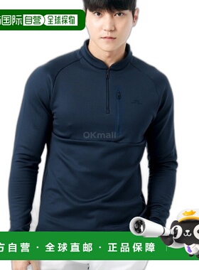 韩国直邮J.LINDEBERG Adam 四分之一拉链中层 (GMJS10936-6855) T