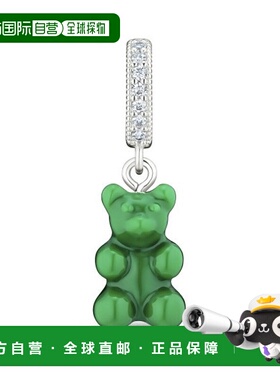 韩国直邮CRYSTAL HAZE [NOSTALGIA BEAR-VEGAN-PAVE CONNECTOR SI