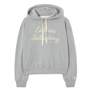 韩国直邮SATUR设计师款大气简约日常休闲个性卫衣SA23FWUH04MG