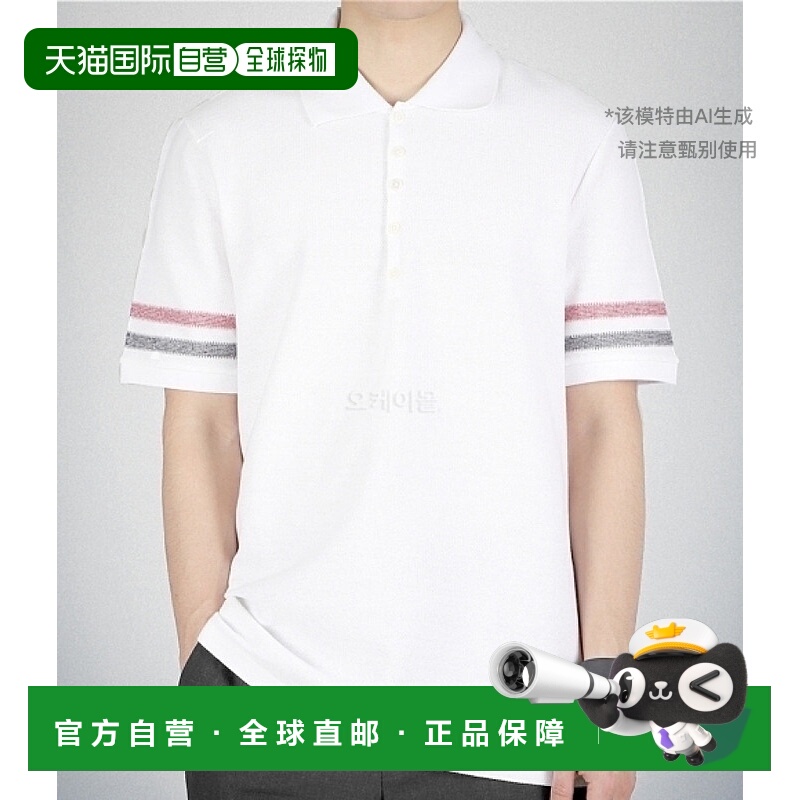 韩国直邮Thom Browne汤姆布朗 短袖T恤MJP169A J0046 100