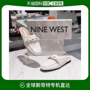 简约经典 韩国直邮nine west拖鞋 女士潮流时尚 百搭舒适休闲NW140