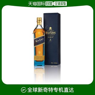 韩国直邮JOHNNIEWALKER蓝方威士忌洋酒750ml韩国免税店直发