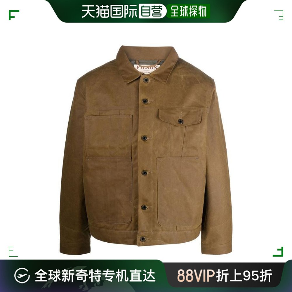 韩国直邮FILSON夹克男FMCPS0012240 42376240 DARK TAN