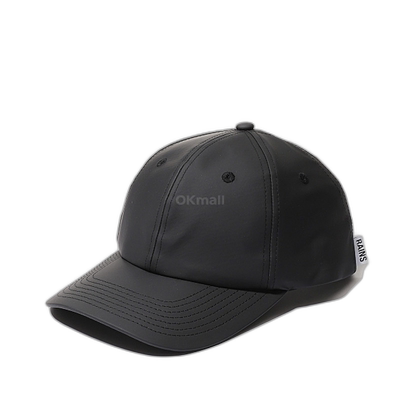 韩国直邮Rains棒球帽男女同款黑色透气舒适时尚日常百搭休闲潮流