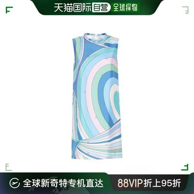 韩国直邮EMILIO PUCCI24SS中长连衣裙女4HRG08 4H751011MultiColo