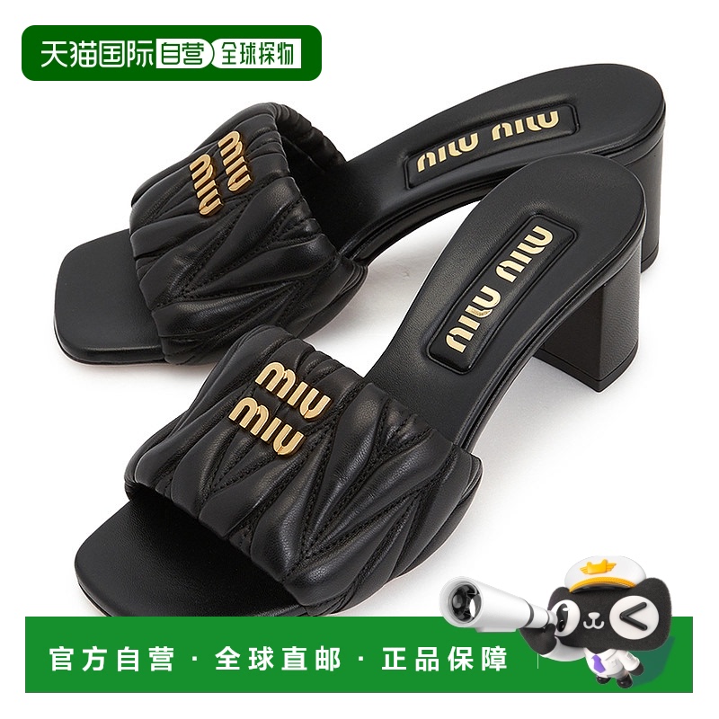 1h可退 韩国直邮miumiu 女士 凉鞋缪缪
