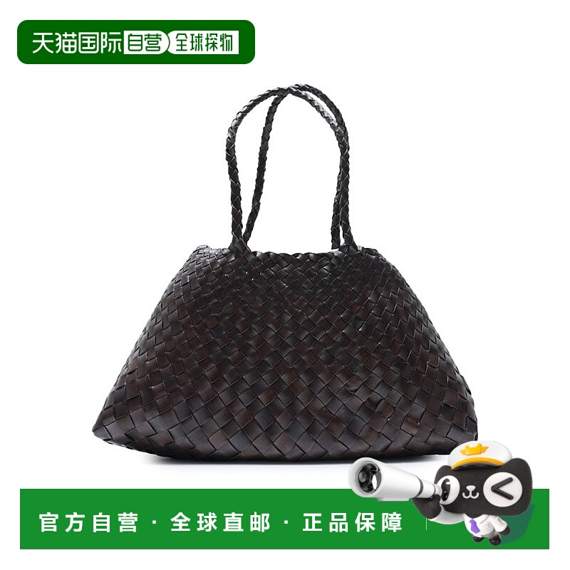韩国直邮DRAGON DIFFUSION SANTA CROCE 手工牛皮编织包大号8892