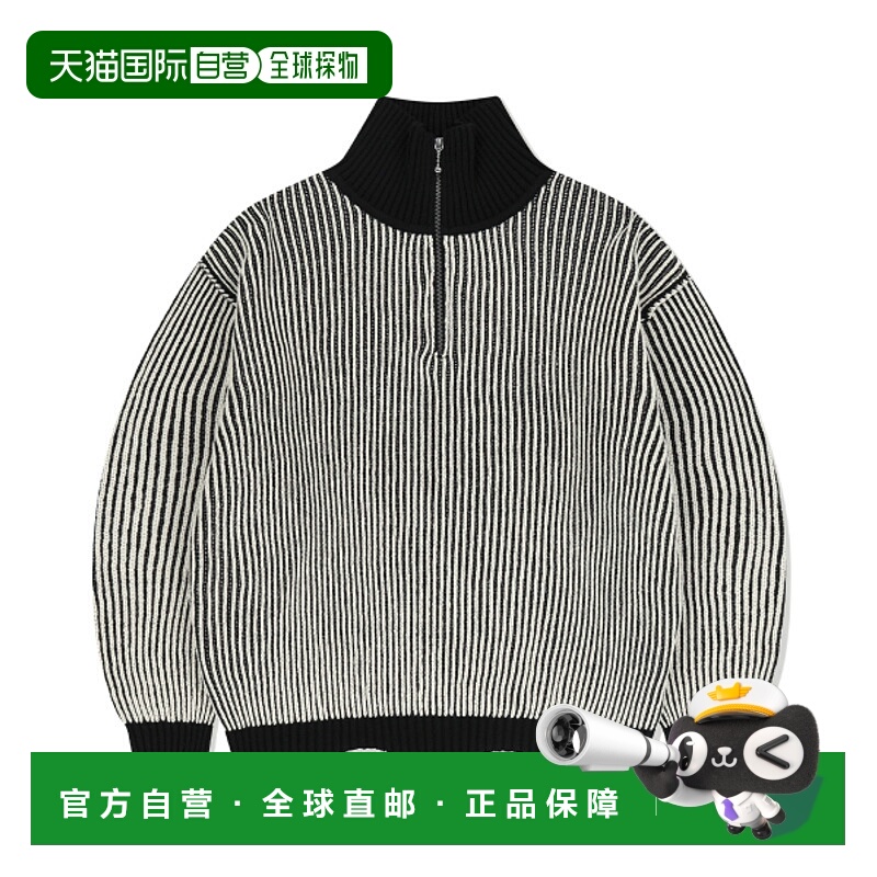 韩国直邮MAHAGRID 男士卫衣MG2EFMK641AIV CUTTING CONTRAST HALF