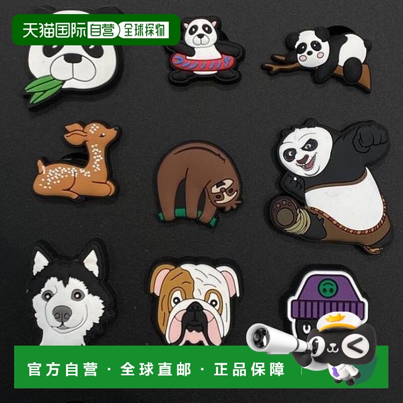 韩国直邮crocs Crocs HC02 Beanie Wearing Puppy JIBBITZ 100124