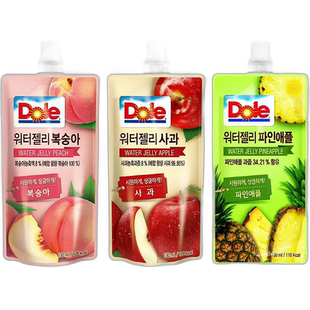 韩国直邮Dole都乐西柚桃子菠萝可吸果冻吸吸果冻儿童休闲小零食