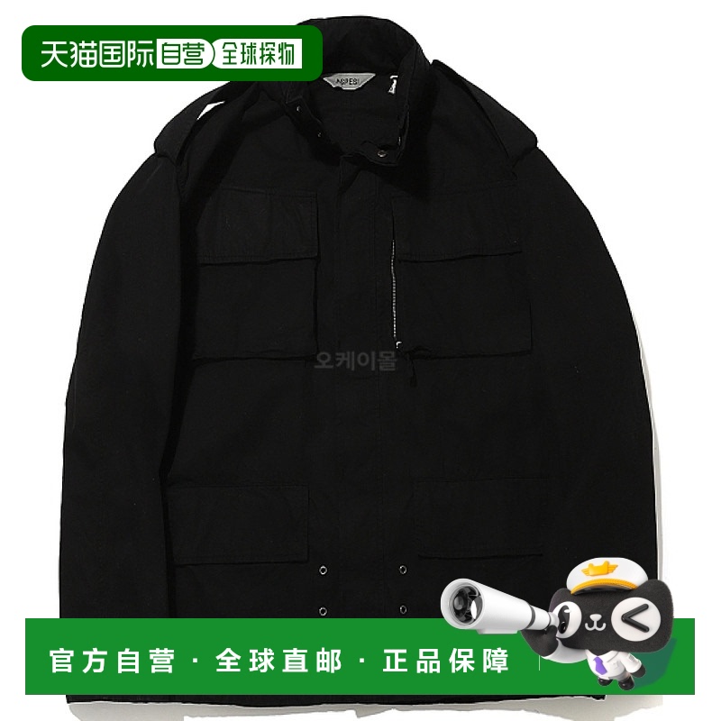 韩国直邮ASPESI CG30 G178 85241 男士夹克四个按扣口袋拉链口袋