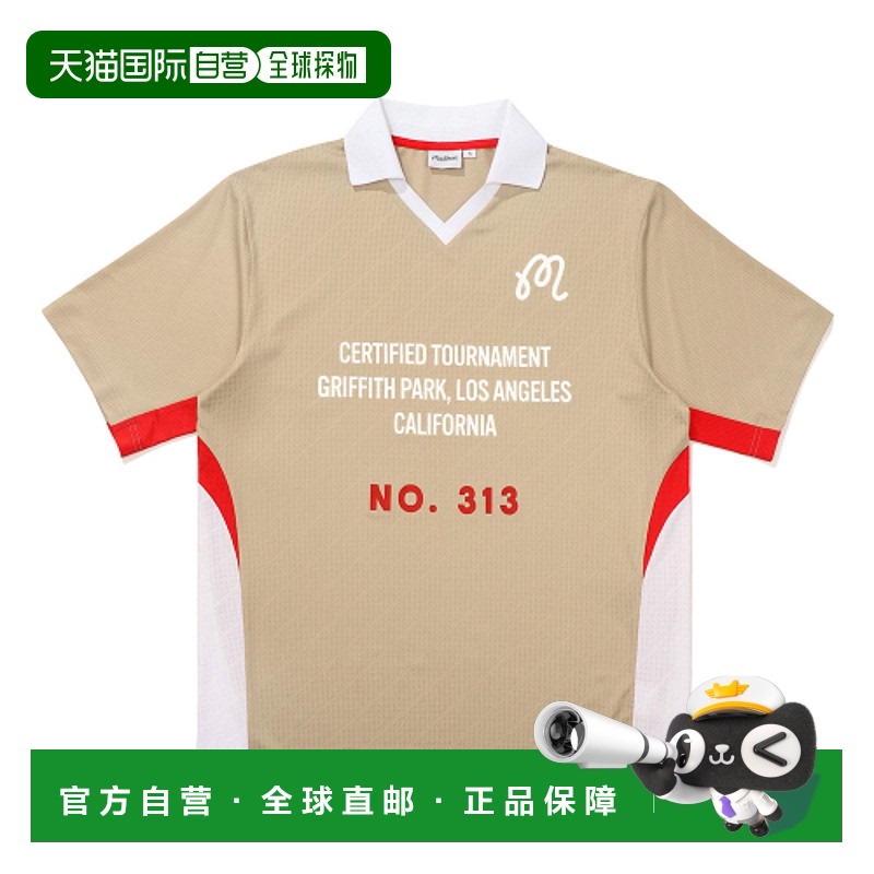 韩国直邮MALBON GOLF男士T恤M4223PTS01BEI Malbon Championshop