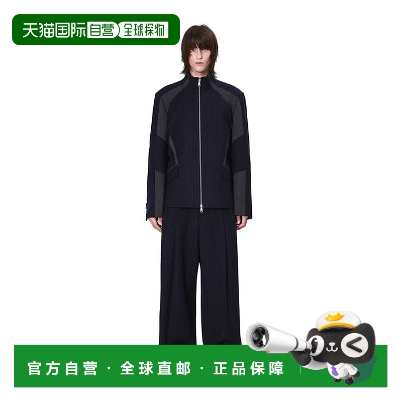 韩国直邮ADER ERROR 公用运动茄克/外套Wofez jumper Navy 304146