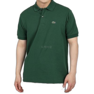 韩国直邮Lacoste法国鳄鱼男装logo经典Polo衫短袖棉质王一博同款