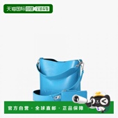 韩国直邮FIND 卡包挂饰无性别褶纹亮蓝色邮差包 KAPOOR新品 时尚